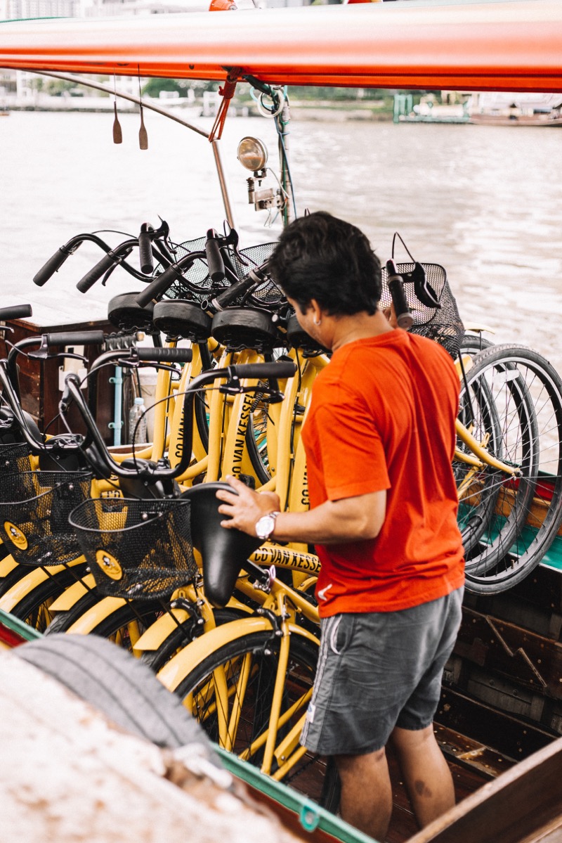 fietstour door bangkok