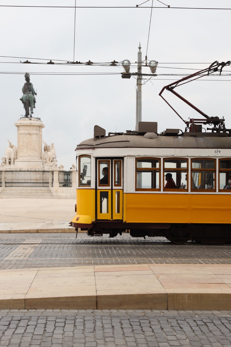 Gele Tram Lissabon