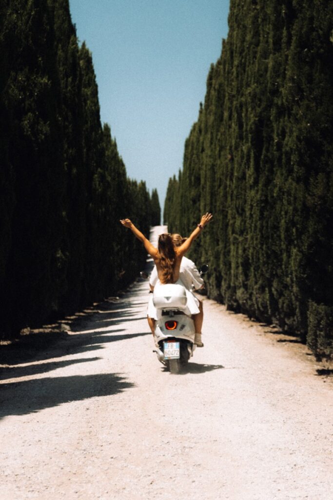 vespa tour toscane