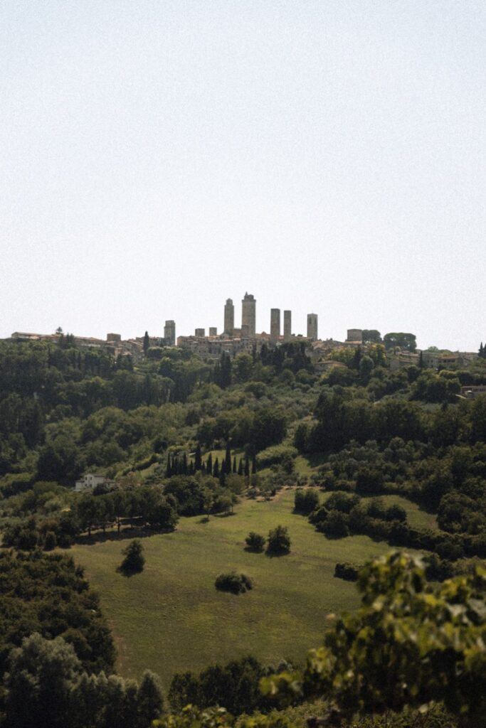 vespa tour sant Gimignano